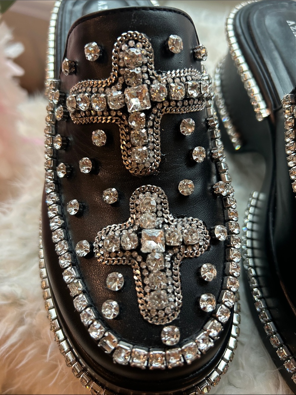 Rhinestone clogs - Picture 2 of 5